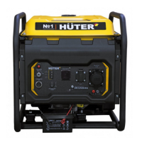 Инверторный генератор DN12500iXA Huter-электростартер