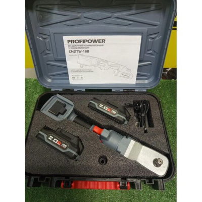 Угловой гайковерт PROFIPOWER CNDTW-18B бесщёточный аккумуляторный