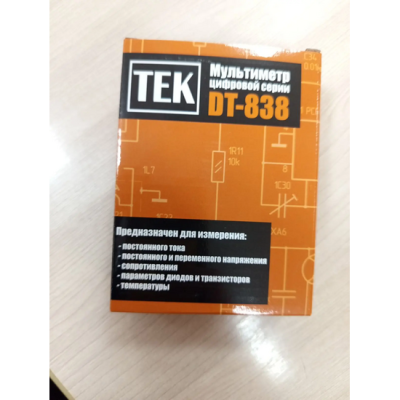 Мультиметр DT 838