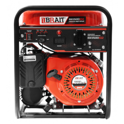 Генератор бензиновый инверторный Brait BR3500iO2