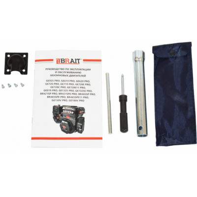 Двигатель бензиновый Brait GE819 PRO SHINERAY